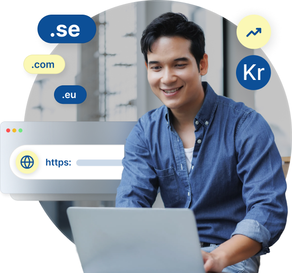 Stärk din närvaro online med en .se-domän till grossistpris.